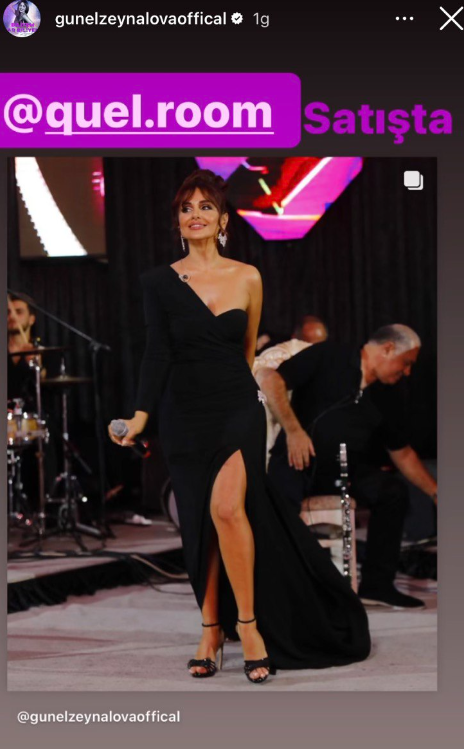 Günel Zeynalova geyimlərini satışa çıxardı - FOTO